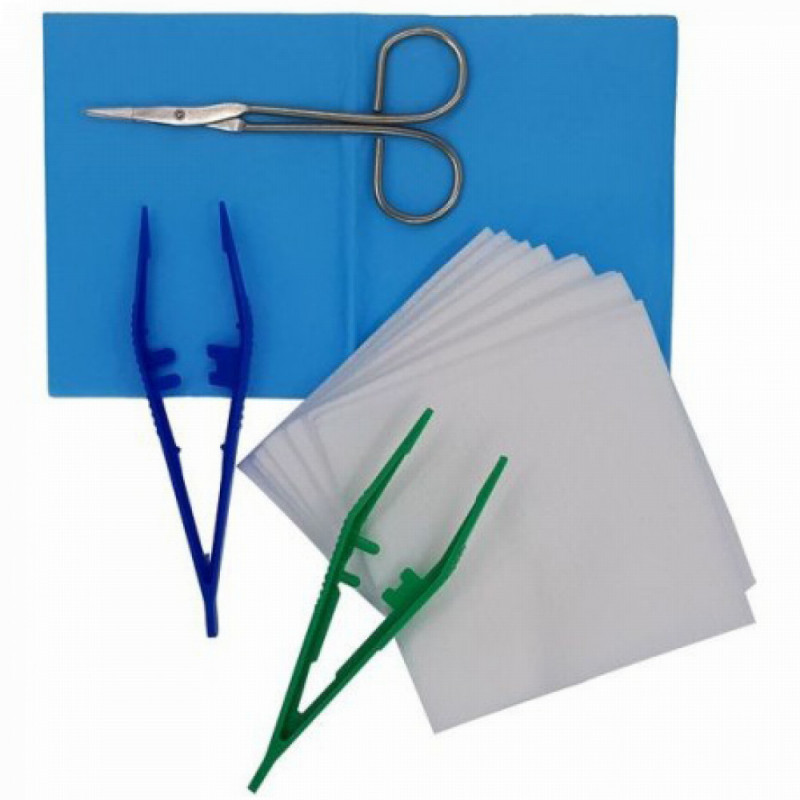 Kit de suture pour entraînement de suture en médecine, kit complet de 30  pièces
