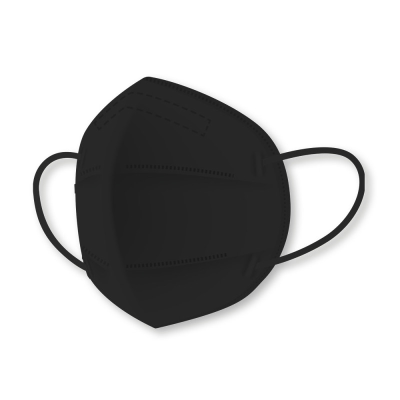 Masques FFP2 noirs - boîte de 50 pc – What's Up Doc shop