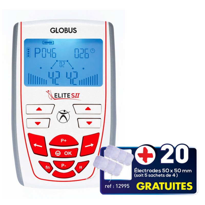 Pack electrostimulateur premium 400 globus - Drexco Médical