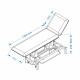 DIVAN D'EXAMEN ÉLECTRIQUE DELTA 55