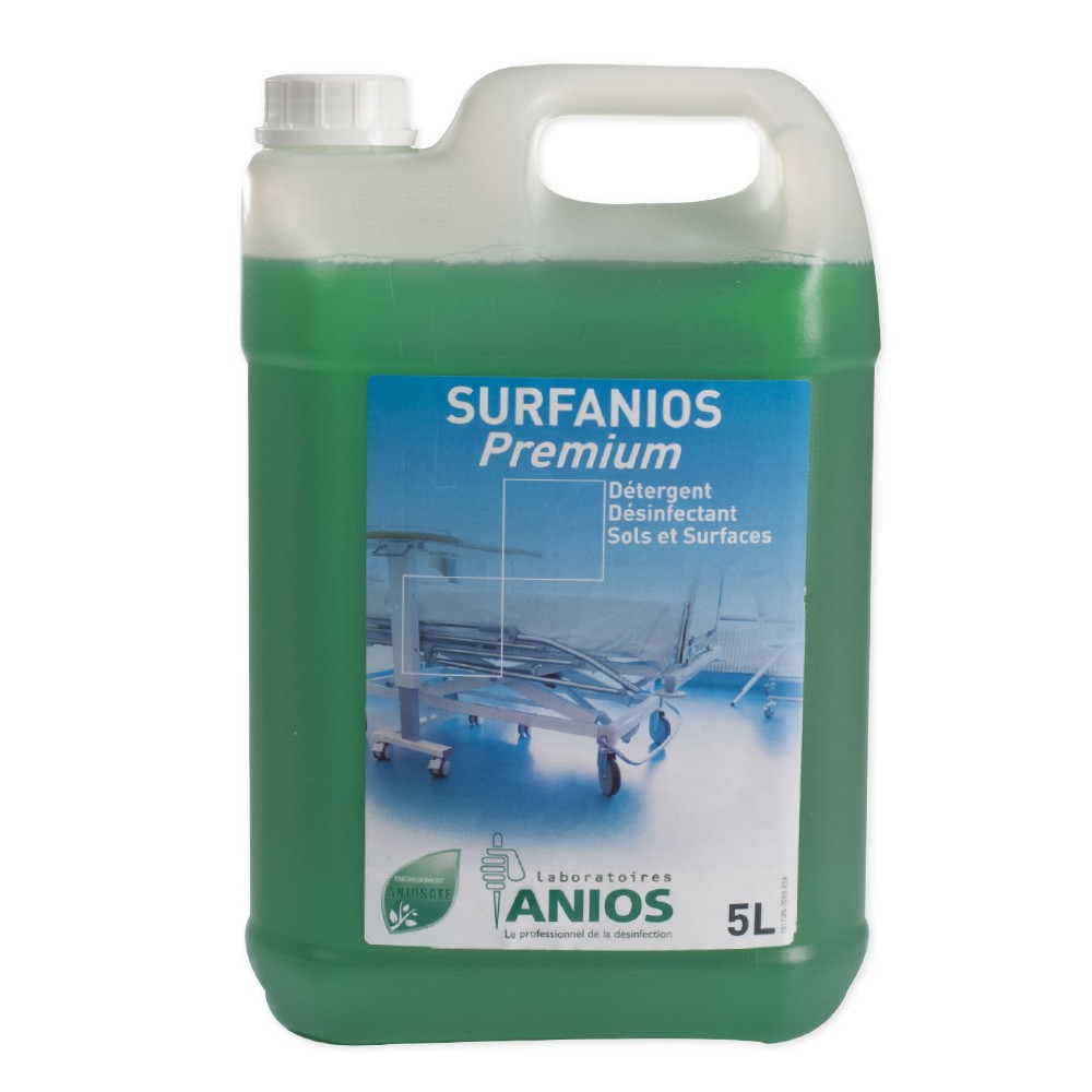 Anios détergent désinfectant surfaces hautes SurfaSafe - spray mousse 750ml