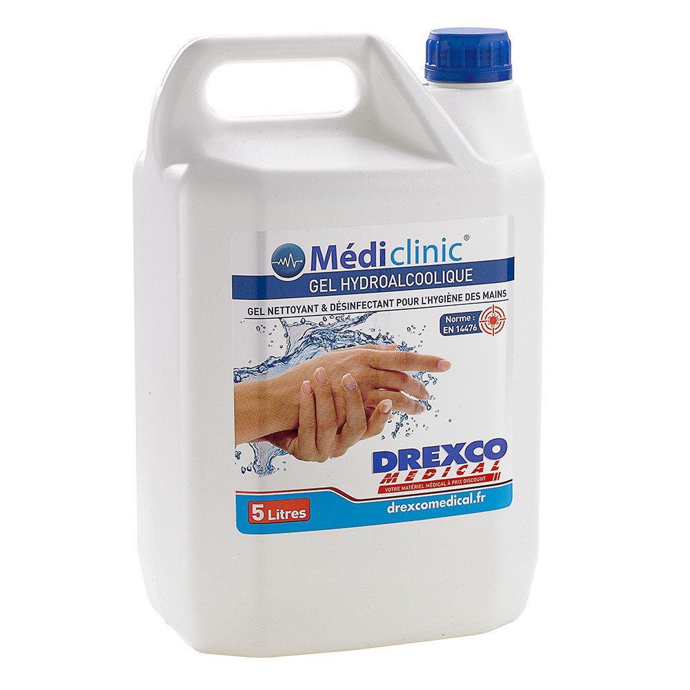 Wyritol Gel hydroalcoolique 5 L désinfectant mains