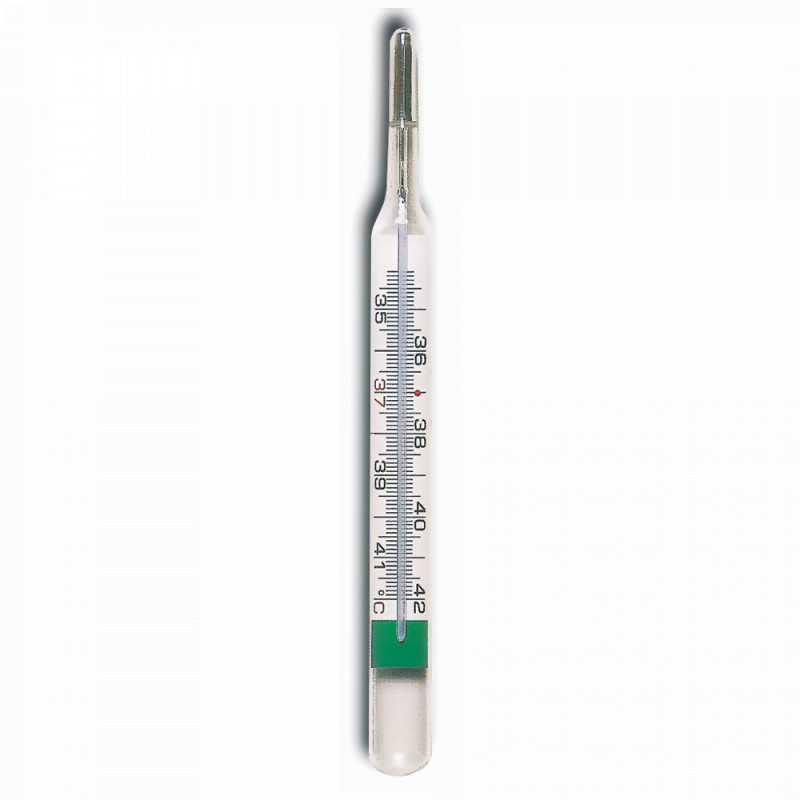 tige de mercure thermomètre - 9 cm